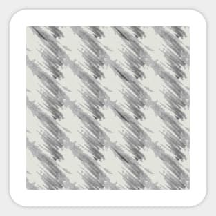 Gray abstraction on a light background, oblique stripes Sticker